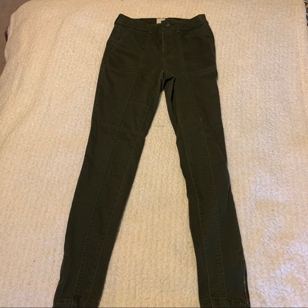 Green pants
